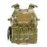 Chaleco SIXMM 6094S Multicam con camuflaje táctico y sistema MOLLE ligero