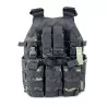 Chaleco SIXMM 6094S Multicam Black con diseño modular y sistema MOLLE