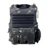 Chaleco SIXMM FSBE Multicam Black con camuflaje táctico y sistema MOLLE adaptable