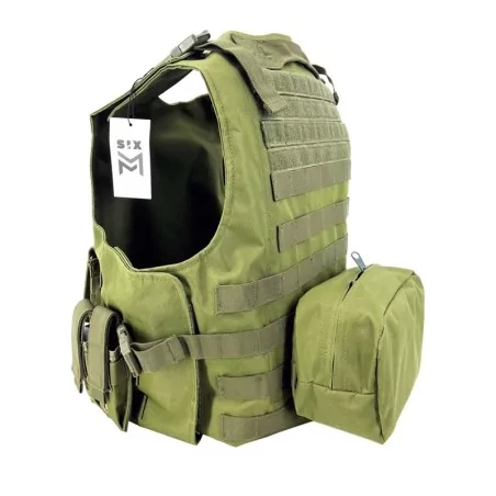 CHALECO SIXMM FSBE VERDE OD · VSGun