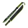 MACHETE BOLO ALBAINOX ZOMBIE CUERDA 46CM NEGRO-VERDE