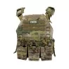 Chaleco SIXMM LLC Multicam modular con sistema MOLLE para entornos mixtos tácticos