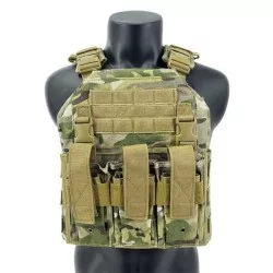 Chaleco táctico SIXMM 0.36M Multicam con sistema MOLLE y diseño compacto