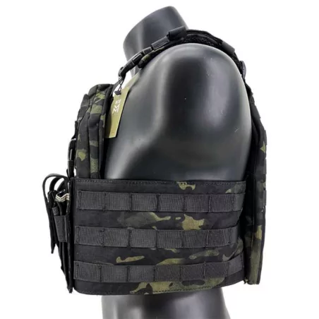 CHALECO SIXMM 0.36M MULTICAM BLACK 🔒 · VSGun