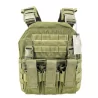 Chaleco táctico SIXMM 0.36M OD con sistema MOLLE para entornos naturales