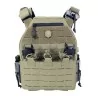 Chaleco Conquer MQR Vest Ranger Green con sistema MOLLE y diseño modular para misiones tácticas al aire libre