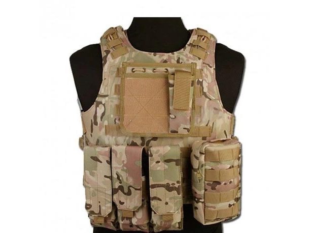 Chaleco Airsoft FSBE - Multicam