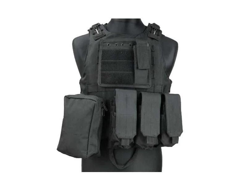 Chaleco Airsoft FSBE - Negro