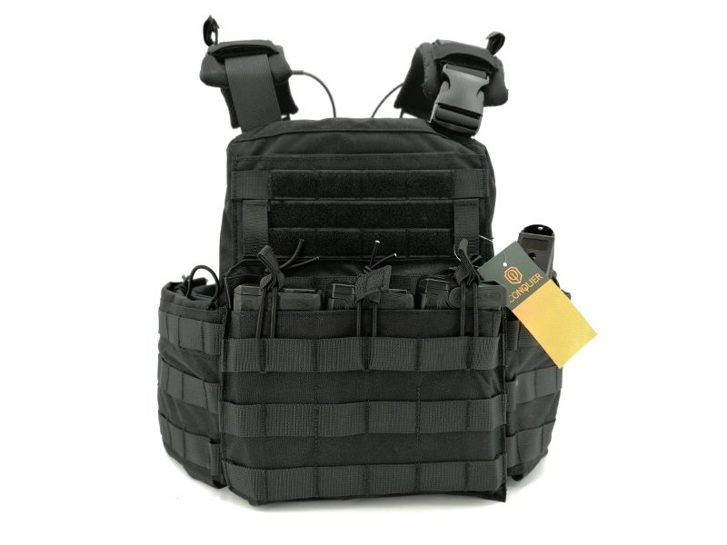 Chaleco CONQUER APC FULL SET Negro