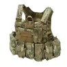 Chaleco Ciras Multicam táctico con cobertura completa y sistema MOLLE