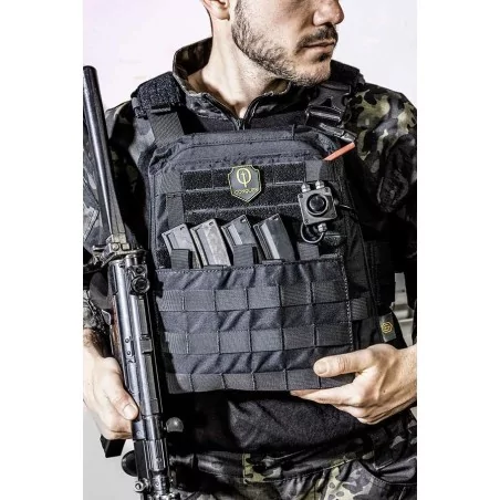 CHALECO CONQUER CVS PLATE CARRIER NEGRO ✅ · VSGun