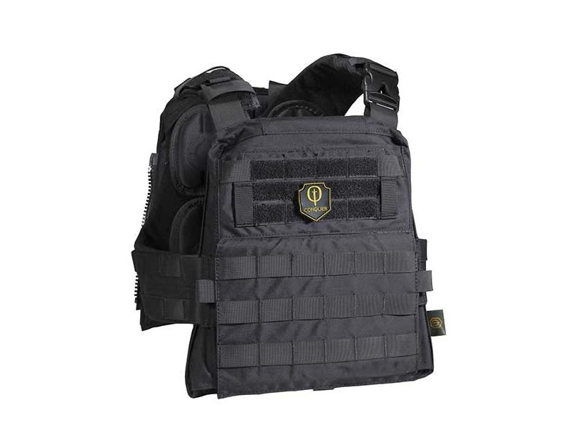 Chaleco Conquer CVS Plate Carrier Negro