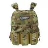 Chaleco Conquer MTPC Multicam con ajuste ergonómico y sistema MOLLE