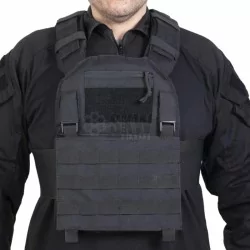 Chaleco Delta Tactics Force MK1 Black con ajuste ergonómico y sistema MOLLE