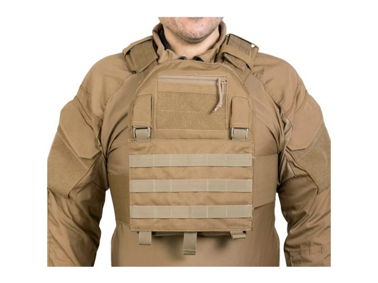Chaleco Delta Tactics Force MK1 Tan con sistema MOLLE y ajuste ergonómico