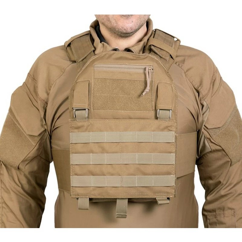 Chaleco Delta Tactics Force MK1 Tan con sistema MOLLE y ajuste ergonómico