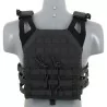 CHALECO JPC NEGRO CON PLACAS ⭐ · VSGun