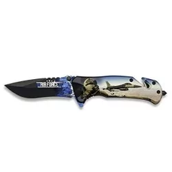 NAVAJA ALBAINOX ASISTIDA 8.2CM AIR FORCE FUERZAS AÉREAS