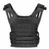 Chaleco JPC Negro táctico con sistema MOLLE y diseño ligero