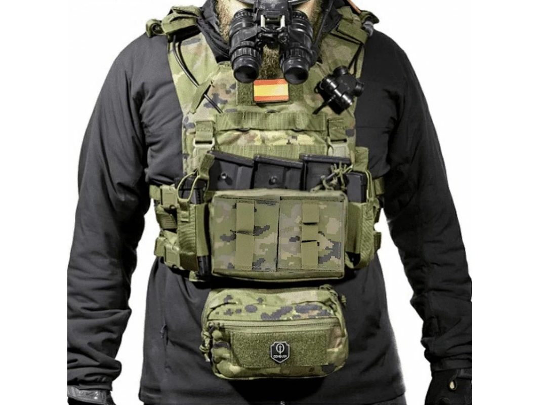 Chaleco MPC Conquer Full Set Pixelado Boscoso