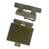 Conquer QR Buckle Set para chaleco táctico Verde OD con sistema de cierre rápido y seguro