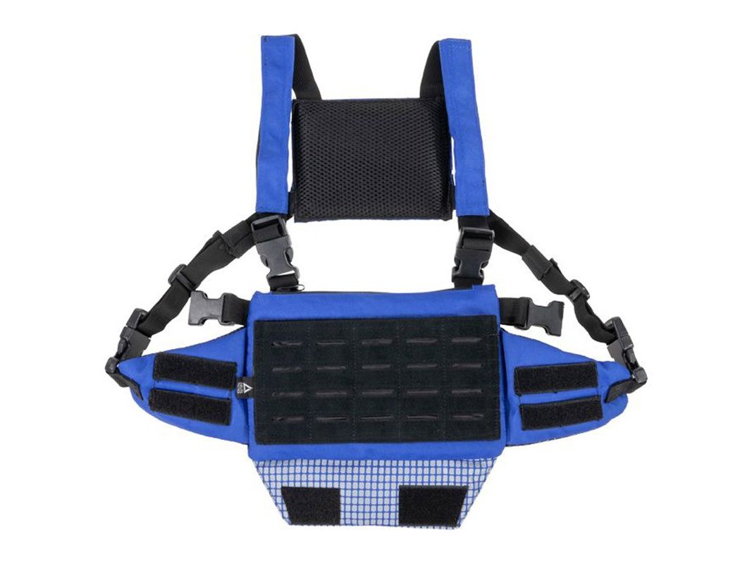 Chaleco Chest Rig Delta Tactics Speedsoft V1 Azul