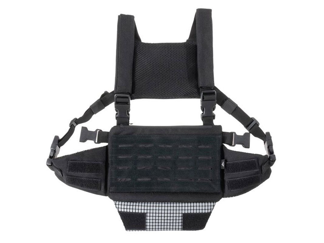 Chaleco Chest Rig Delta Tactics Speedsoft V1 Negro
