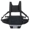 Chaleco Chest Rig Delta Tactics Speedsoft V1 Negro táctico ligero