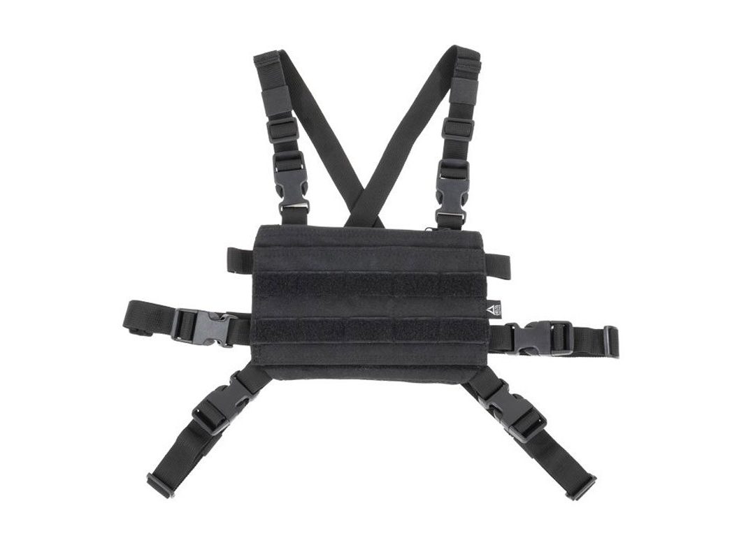 Chaleco Chest Rig Delta Tactics Speedsoft V2 Negro