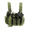 Chaleco Chest Rig Combat Verde OD táctico y modular