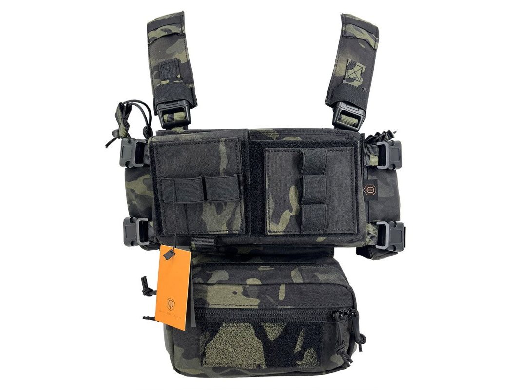 Chest Rig Conquer Multicam Black