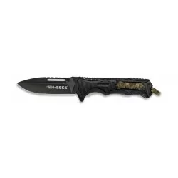 CUCHILLO TÁCTICO DISEÑO CAMO NEGRA MARCA ALBAINOX
