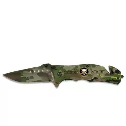 NAVAJA DISEÑO PIXELADO VERDE BRIGADA PARACAIDISTA
