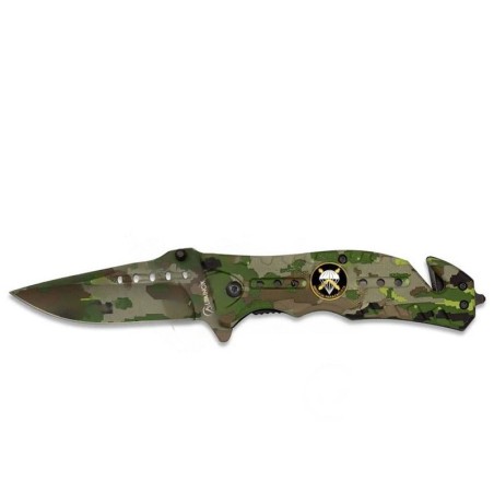 NAVAJA DISEÑO PIXELADO VERDE BRIGADA PARACAIDISTA