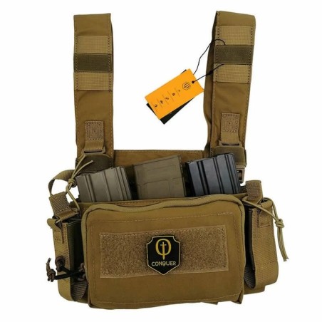 MICRO CHEST RIG COYOTE BROWN 🛡️ · VSGun
