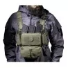 Micro Chest Rig Conquer Ranger Green con diseño táctico ligero y camuflaje eficiente