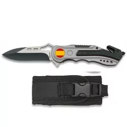 NAVAJA SUPERVIVENCIA LOGO ESPAÑA CON FUNDA MARCA ALBAINOX