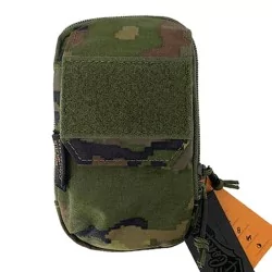 Pouch Conquer DC Pixelado Boscoso para almacenamiento táctico en entornos naturales