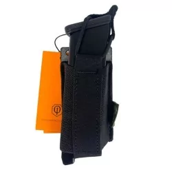 Pouch Portacargador Pistola Simple Tegris Conquer 9mm Negro táctico