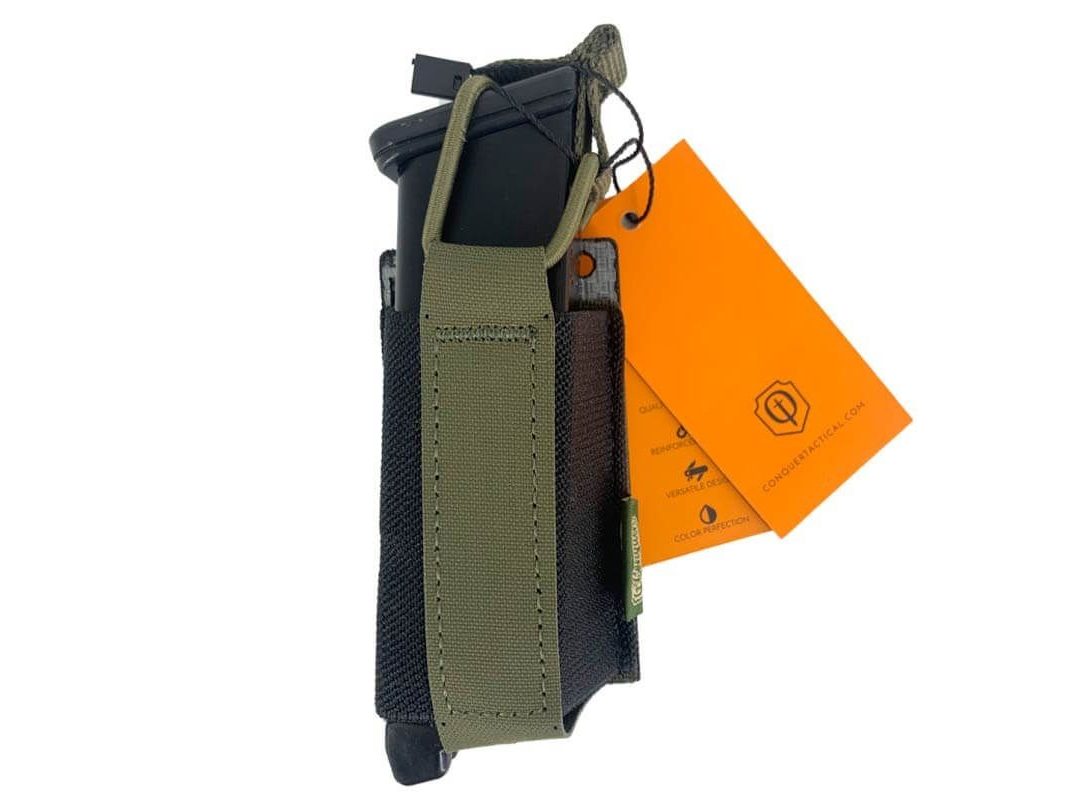 Pouch Portacargador Pistola Simple Tegris Conquer 9mm Ranger Green