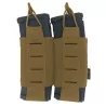 Pouch Portacargador Tegris Doble M4 Conquer Coyote para cargadores M4 tácticos
