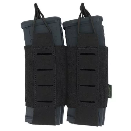 Pouch Portacargador Tegris Doble M4 Conquer Negro para cargadores M4 tácticos