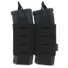 Pouch Portacargador Tegris Doble M4 Conquer Negro para cargadores M4 tácticos