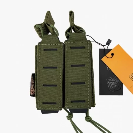 Pouch portacargador pistola Conquer corte láser OD táctico resistente4o