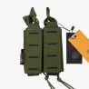 Pouch portacargador pistola Conquer corte láser OD táctico resistente4o
