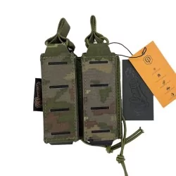 Pouch portacargador pistola Conquer corte láser pixelado boscoso camuflaje táctico