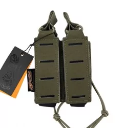Pouch portacargador pistola Conquer corte láser Rager Green táctico ligero y resistente