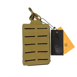 Pouch M4 portacargador Conquer corte láser color coyote táctico y resistente