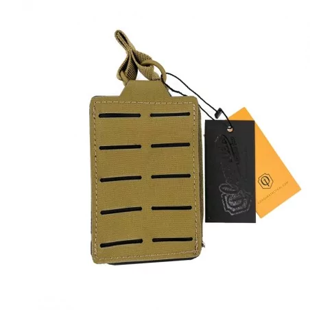 Pouch M4 portacargador Conquer corte láser color coyote táctico y resistente