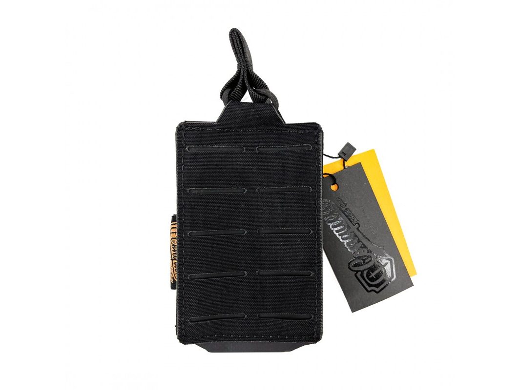 Pouch M4 Portacargador Conquer Corte Láser Negro